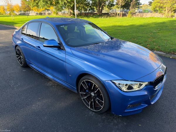 BMW 3-Series Saloon, Petrol Plug-in Hybrid, 2017, Blue