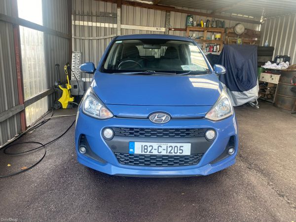Hyundai i10 Hatchback, Petrol, 2018, Blue