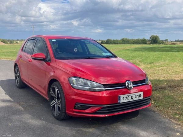 Volkswagen Golf Estate, Diesel, 2017, Red