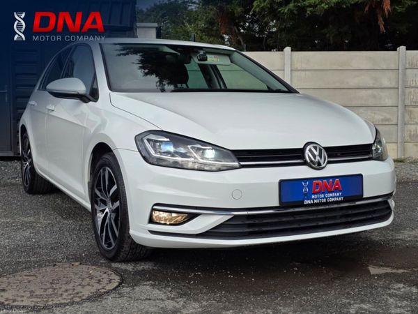 Volkswagen Golf Hatchback, Petrol, 2018, White