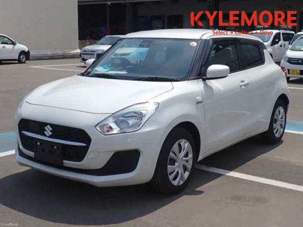 Suzuki Swift Hatchback, Petrol Hybrid, 2021, White