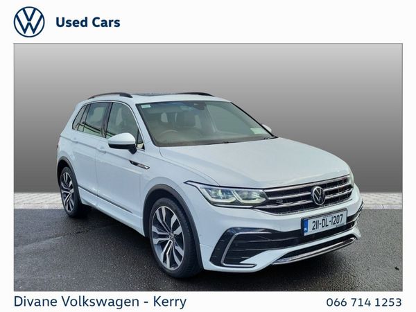 Volkswagen Tiguan SUV, Diesel, 2021, White
