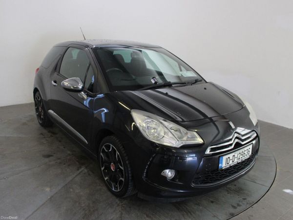 Citroen DS 3 Hatchback, Diesel, 2010, Black