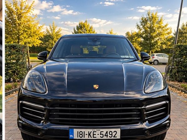 Porsche Cayenne SUV, Petrol, 2018, Black