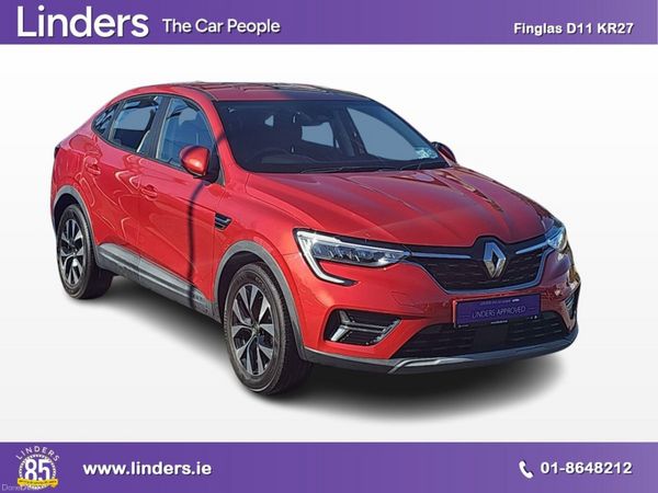 Renault Arkana Hatchback, Petrol, 2023, Red