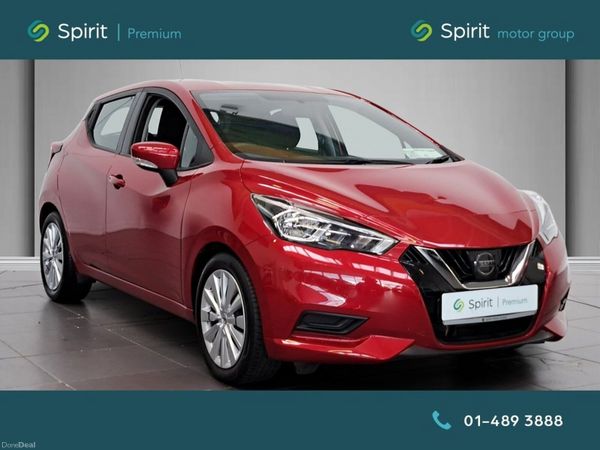 Nissan Micra Hatchback, Petrol, 2021, Red