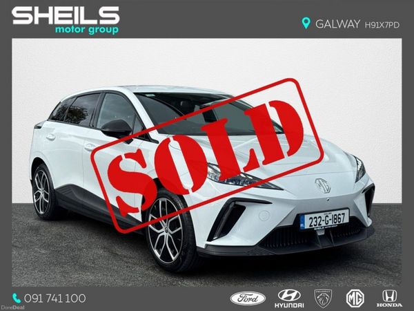 MG MG4 Hatchback, Electric, 2023, White