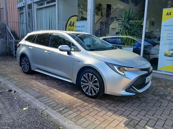 Toyota Corolla Estate, Petrol Hybrid, 2020, Silver