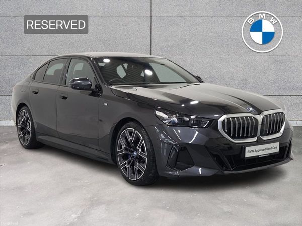 BMW 5-Series Saloon, Petrol Plug-in Hybrid, 2024, Grey
