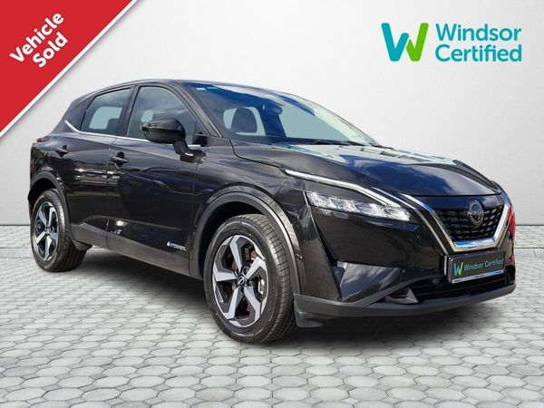 Nissan Qashqai SUV, Petrol Hybrid, 2023, Black