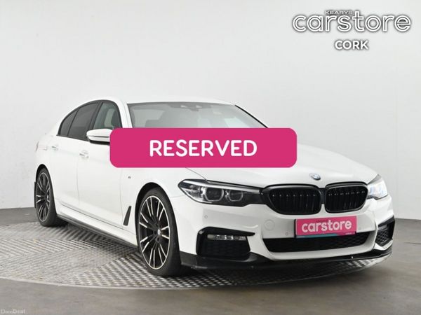 BMW 5-Series Saloon, Diesel, 2017, White