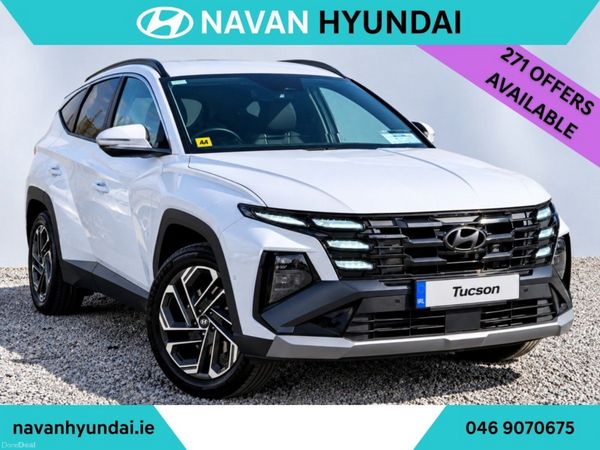 Hyundai Tucson SUV, Petrol Hybrid, 2027, White
