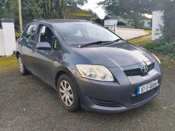 Toyota Auris Hatchback, Petrol, 2007, Grey