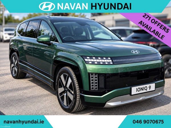 Hyundai IONIQ 9 SUV, Electric, 2027, Green