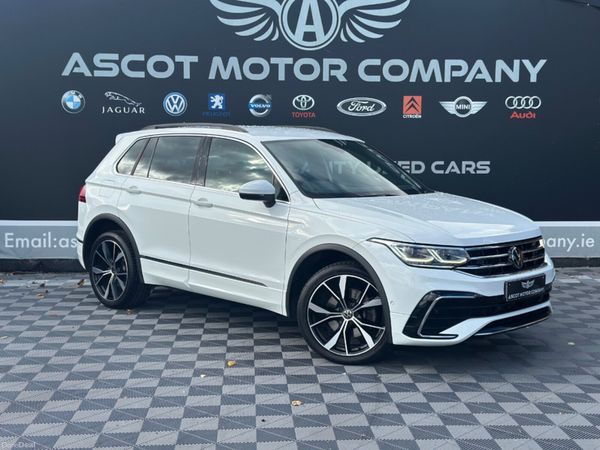 Volkswagen Tiguan Estate, Petrol Hybrid, 2023, White
