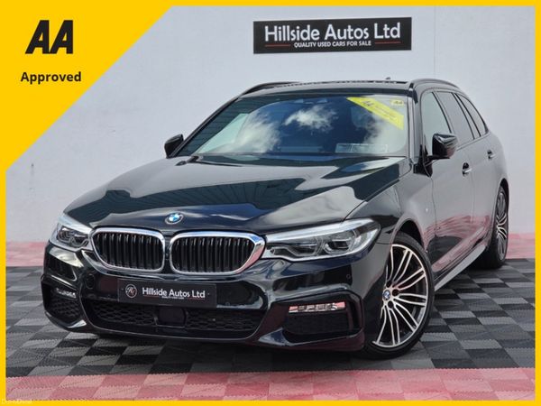 BMW 5-Series Estate, Diesel, 2017, Black