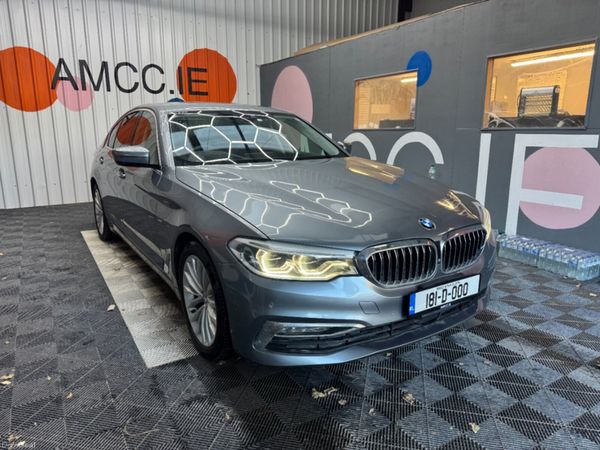 BMW 5-Series Saloon, Diesel, 2018, Grey