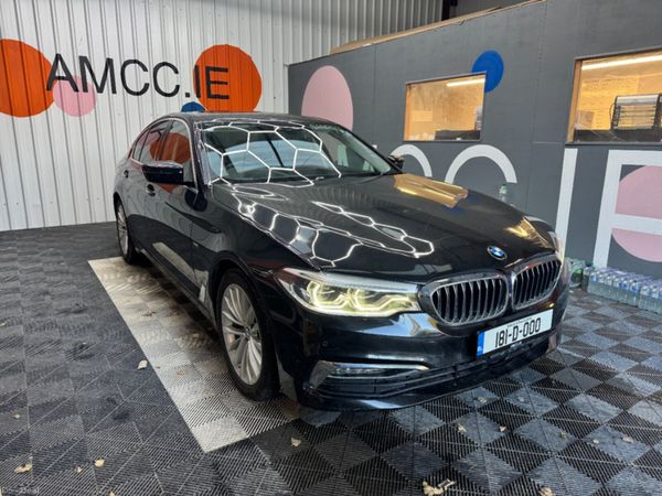 BMW 5-Series Saloon, Diesel, 2018, Black