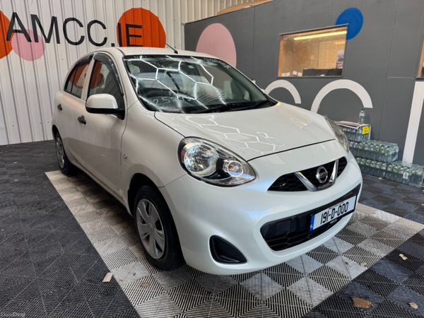 Nissan March Hatchback, Petrol, 2019, White
