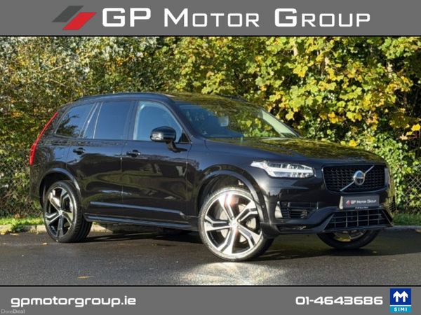 Volvo XC90 Estate, Petrol Plug-in Hybrid, 2023, Black