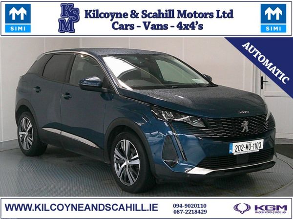 Peugeot 3008 Hatchback, Diesel, 2020, Blue
