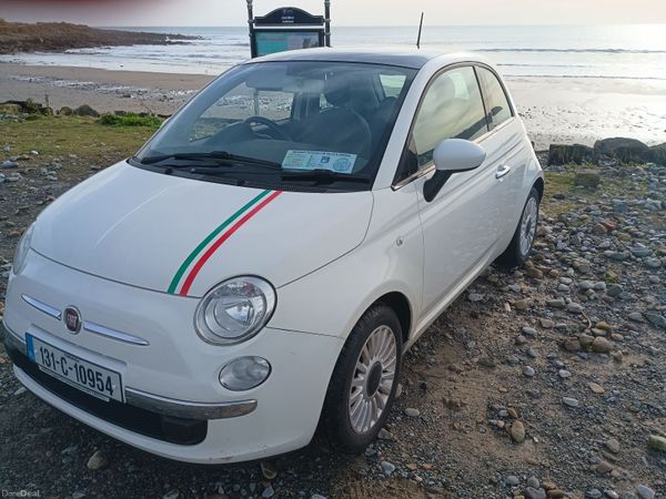 Fiat 500 Hatchback, Petrol, 2013, White