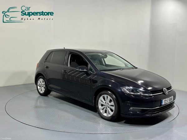 Volkswagen Golf Hatchback, Petrol, 2017, Black