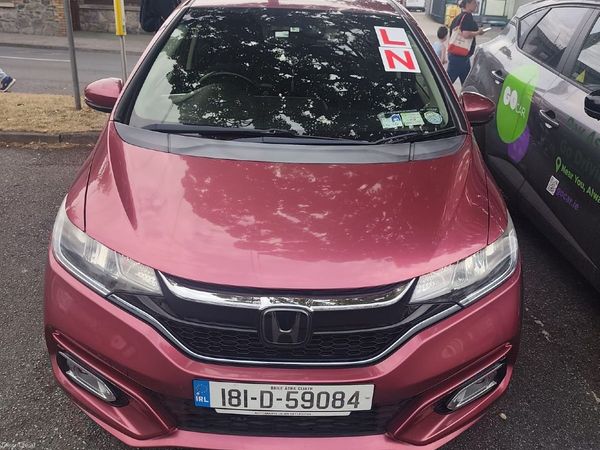 Honda Fit Hatchback, Petrol Hybrid, 2018, Pink