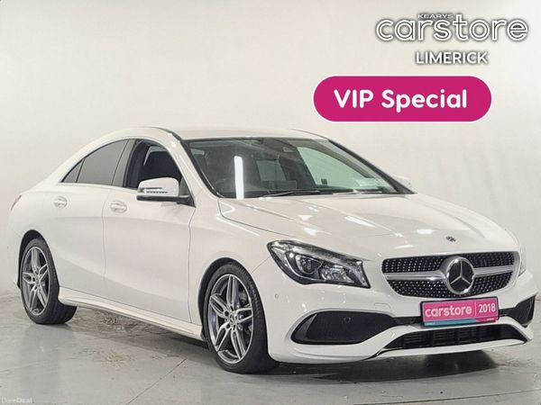 Mercedes-Benz CLA Saloon, Petrol, 2018, White