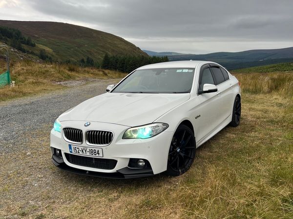 BMW 5-Series Saloon, Diesel, 2015, White