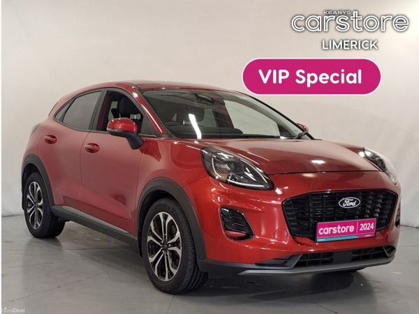 Ford Puma MPV, Petrol Hybrid, 2024, Red