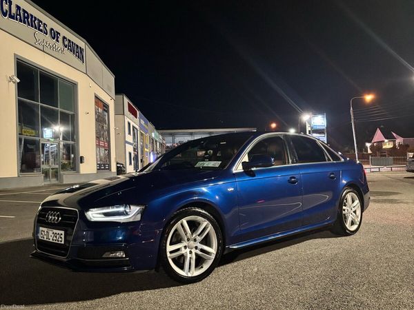 Audi A4 Saloon, Diesel, 2015, Blue