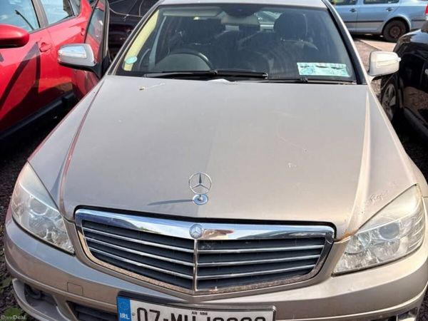 Mercedes-Benz C-Class Saloon, Petrol, 2007, Silver