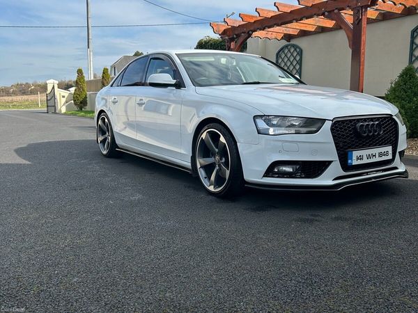 Audi A4 Saloon, Diesel, 2014, White