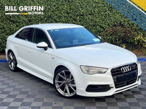 Audi A3 Saloon, Petrol, 2016, White