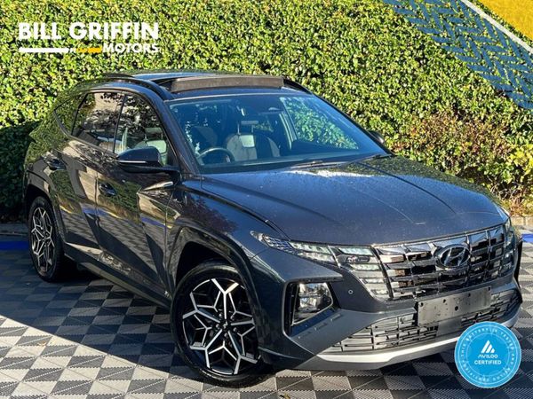 Hyundai Tucson SUV, Petrol Plug-in Hybrid, 2023, Grey