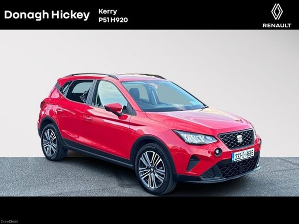 SEAT Arona SUV, Petrol, 2023, Red