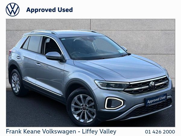 Volkswagen T-Roc SUV, Petrol, 2023, Silver
