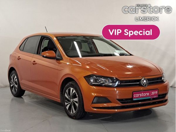 Volkswagen Polo Hatchback, Petrol, 2019, Orange