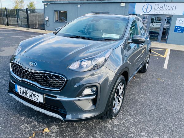 Kia Sportage SUV, Diesel Hybrid, 2021, Grey