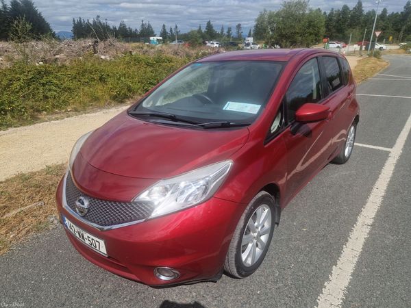 Nissan Note MPV, Diesel, 2014, Red