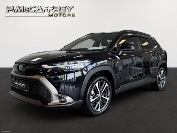 Toyota Corolla Cross SUV, Petrol Plug-in Hybrid, 2023, Black