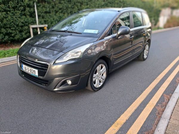 Peugeot 5008 MPV, Diesel, 2016, Grey