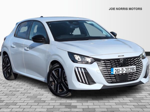 Peugeot 208 Hatchback, Petrol Hybrid, 2026, White