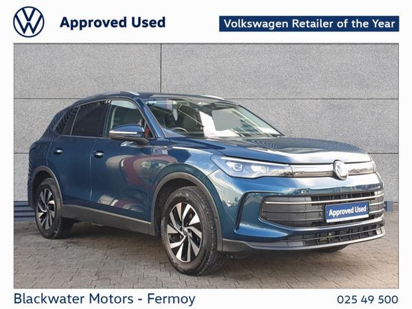 Volkswagen Tiguan SUV, Diesel, 2024, Blue