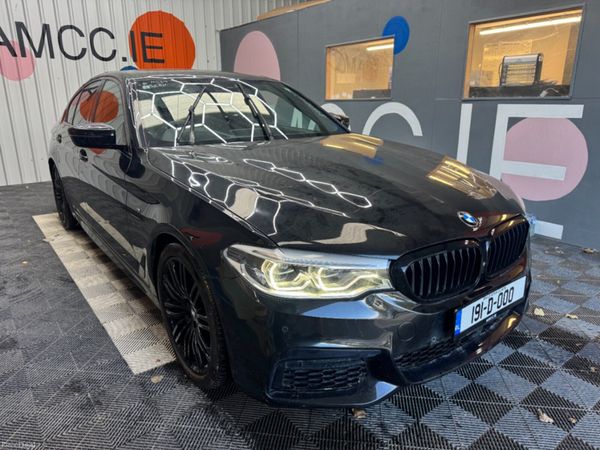 BMW 5-Series Saloon, Petrol, 2019, Black