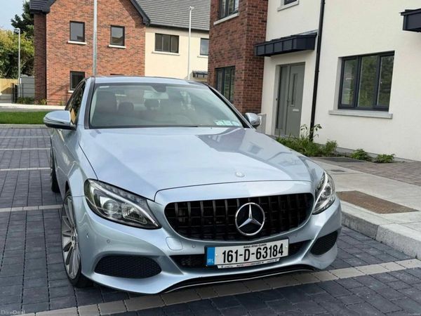 Mercedes-Benz C-Class Saloon, Petrol Plug-in Hybrid, 2016, Silver