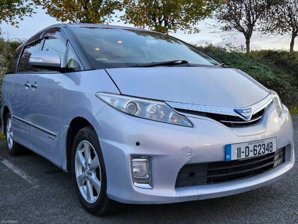 Toyota Estima MPV, Petrol Hybrid, 2011, Blue
