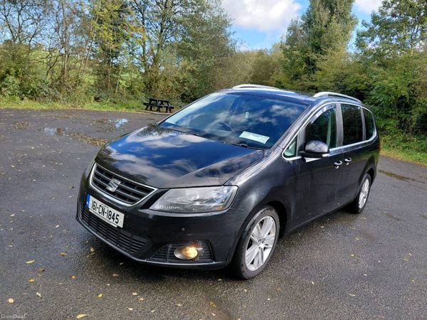 SEAT Alhambra MPV, Diesel, 2016, Black