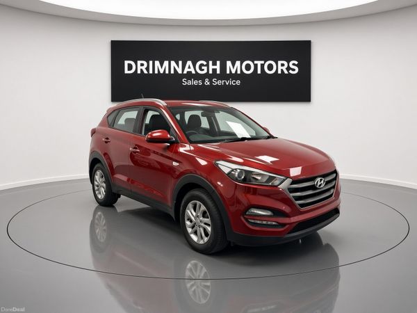 Hyundai Tucson SUV, Diesel, 2017, Red